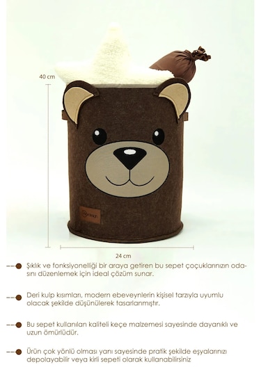 Mordesign Sepet, Morbear Serisi, Büyük Boy