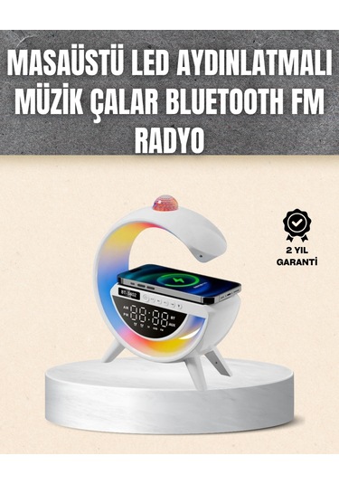 7 Ses Efektli Rgb Işıklı Fm Destekli Kablosuz Şarjlı Bluetooth Ho