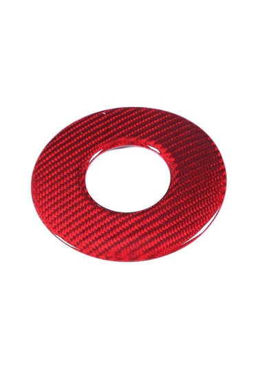 86 Gt86 2012-2020 İçin Kuru Karbon Fiber Direksiyon Simidi Orta Dekoratif Kaplama Kaplaması, Kırmızı - Kaiyi