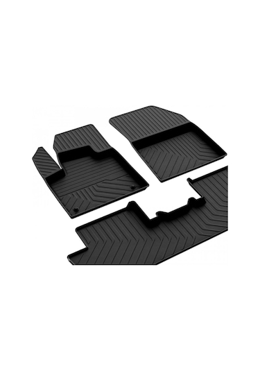 Peugeot 3008 Allure Ferrous 4d Havuzlu Kauçuk Paspas 2016 Ve Üstü