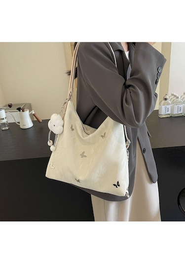 Lyon İşeçok Fonksiyonlu Sırtçantasıtek Omuzluçapraz Vücut Sırtçanası Beyaaz