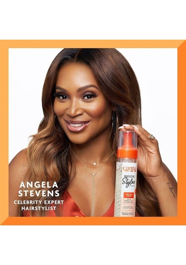 Cantu Angela Koruyucu Stil Ayar Köpüğü Saç Köpüğü 237 Ml