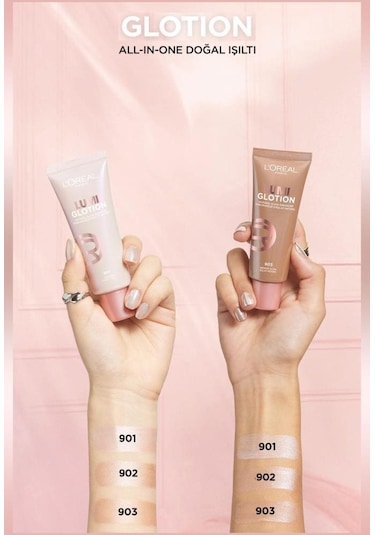 L'Oréal Paris Glotion All-In-One Doğal Işıltı 901 - Fair Glow 40 ML
