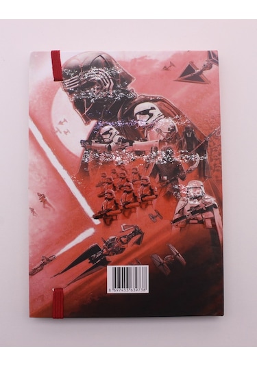 Star Global Lastikli Çizgisiz Sert Kapak Star Wars Defter