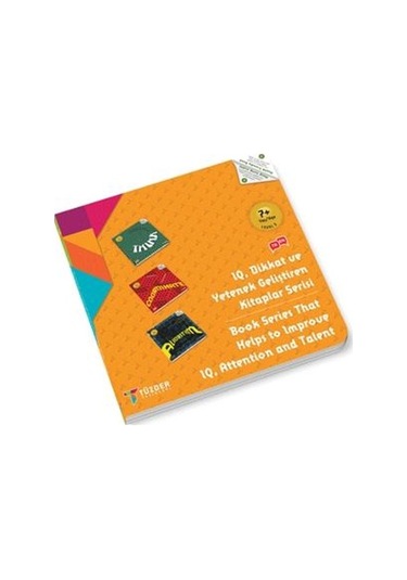 7+ Yaş Seti - Level 3 - IQ Dikkat ve Yetenek Geliştiren Kitaplar Serisi- Tüzder Yayınları
