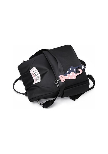 Kadınlar İçin Oxford Sırt Çantası Yüksek Kapasiteli Hırsızlık Önleyici Fermuarlı Seyahat Büyük Günlük Sırt Çantası Kolye Red Kırmızı