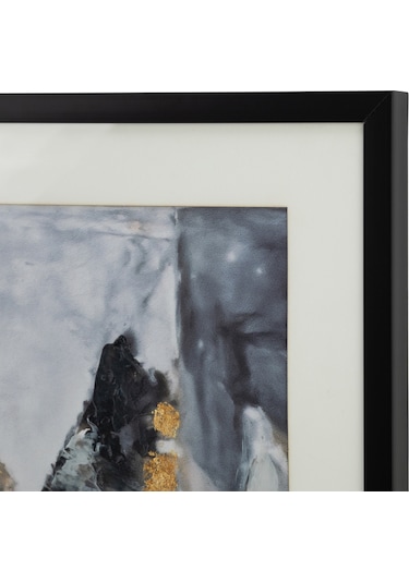 Perıo Çerçeveli Cam Tablo 80x80cm