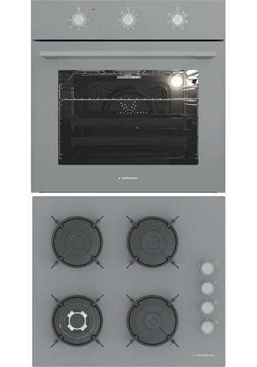 Termikel BO O6435C A + BH P6194C A Ankastre Set - Antrasit