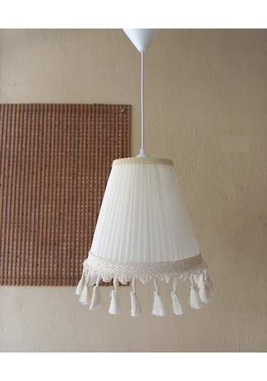 N-19 Krem Organze Yatak Odası Çocuk Ve Bebek Odası Avize Krem