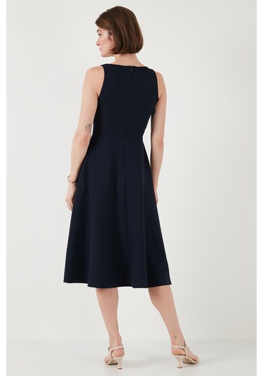 Lela Bayan Elbise 6051963 Lacivert Lacivert