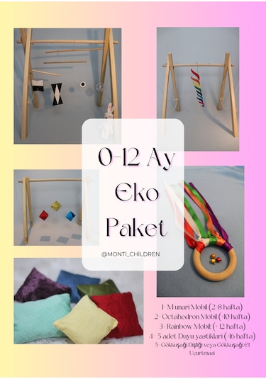 0 - 12 Ay Eko Paket Montessori Bebek Eğitim Kiti