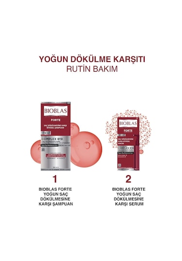 Bioblas Forte Şampuan 360 ml - Yoğun Dökülme Şampuanı