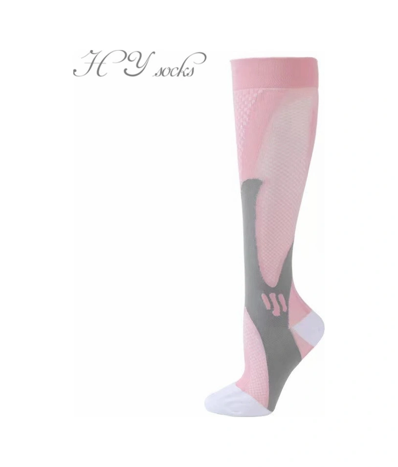 Konesam Siyah Kompresyon Çorap Sporcu Odaklı Elastik Uzun Bilekli Dayanıklı Yüksek Basınçlı Giyim M/s Beden Siyah