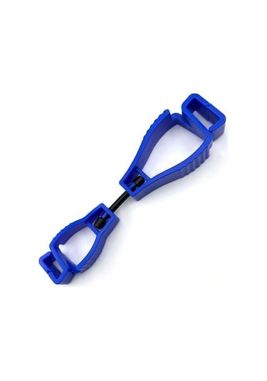 Mavi Çalışma Emniyet Klipsi Eldiven Döngü Anti-kayıp Kapmak Eldiven Klipsi Askı Kemer İnşaat Kelepçesi Eldiven Klipleri Emek İş Tutucu