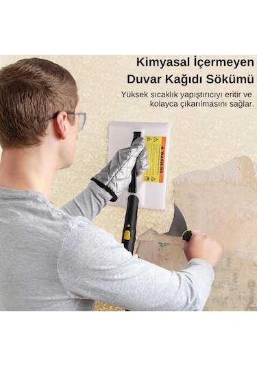 Robx S608 Çok Fonksiyonlu 28 Adet Aksesuarlı Buharlı Temizlik Makinesi