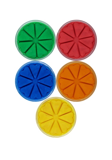 Doğal Oyun Hamuru 5'li Set 5 X 150 Gr