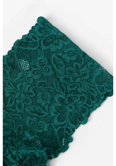 Kadın Yeşil Özel Şık Sütyen Külot Takımı Yeşil