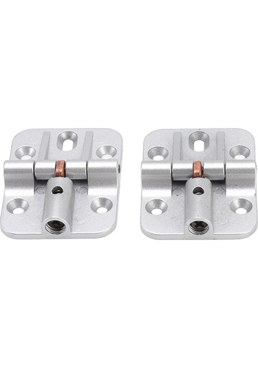 Vkemall 2 Adet Çinko Alyüminyum Kapı Mangaları - 90/180 Derece Konumlandırma, Sessiz Çalışma, 30.000+ Açma-kapama, Dolap/şekaf Uyumlu Diğer