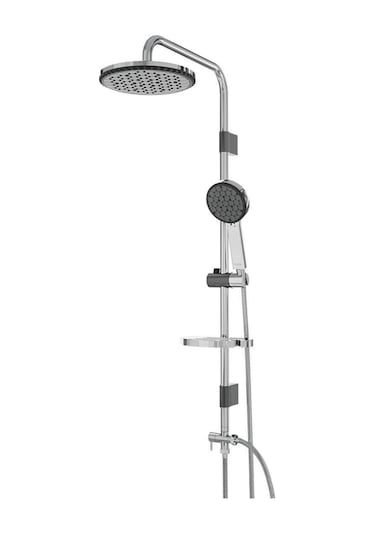 Armour Armatür Robot Kare Duş Seti Krom