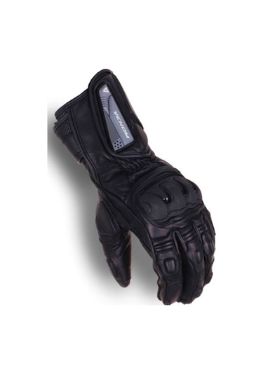 Venom D2 Uzun Motosiklet Eldiveni  Siyah
