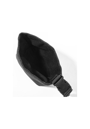 Qingmipy Siyah Golf Topu Ve Çubuğu Temizleme Çantası - Taşınabilir Su Depolama Özelliği İle Pratik Nylon Temizleyici Siyah