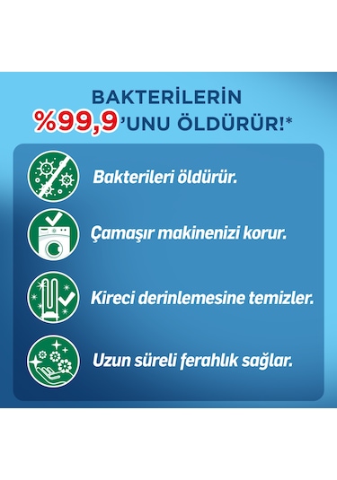 Lysol Antibakteriyel Çamaşır Makinesi Temizleyici Çam & Okaliptus Ferahlığı 2 x 250 ML