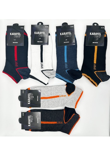 Sport Çorap Seti 6 Çift