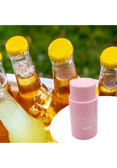 Suntek Piknik Evi İçin Taşınabilir Su Şişesi Kapağı Delme Pembe