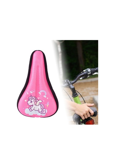 Suntek Çocuk Bisikleti Koltuk Kılıfı Yağmur Geçirmez M Pembe