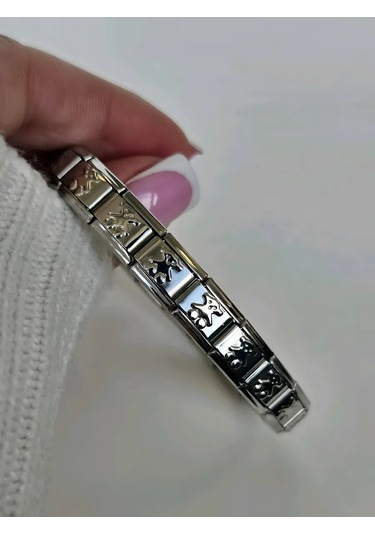 Vally Tıme Nominatio Bıçak Bilekliği Nominations Bıçak Bilekliği 360792549 Gri