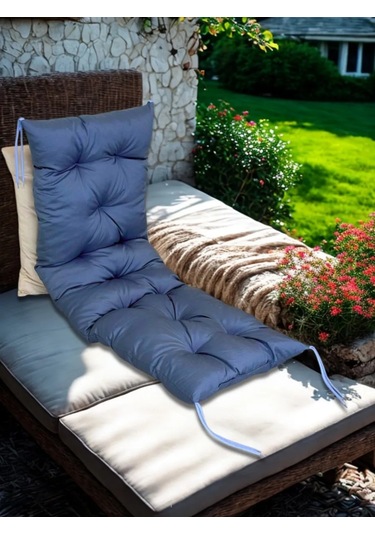 23 Linia Bank, Pencere Kenarı, Bahçe Mobilyası İçin Yastık-şiltes 412136729 Mavi