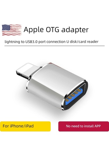 Lightning Usb Flash Sürücü Otg Adaptörü - Altın Um35489-5 Yurt Dışından