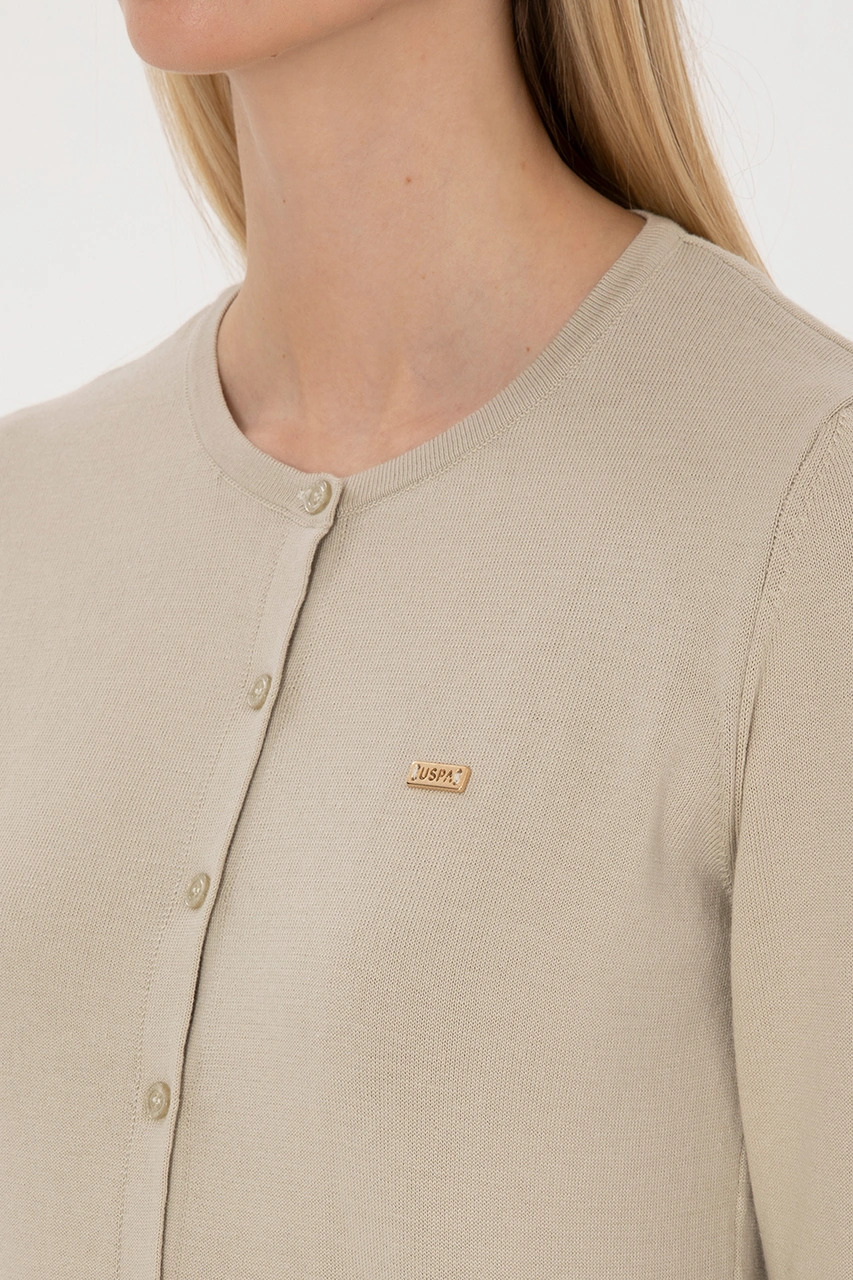 U.s. Polo Assn. Kadın Açık Haki Hırka Triko 50307719-vr183 Acık Hakı