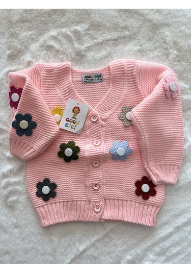 Papatyalı Örme Hırka SOMON