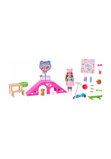 Barbie Chelsea Kaykay Parkı HJY35