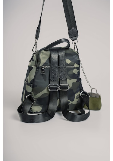 Ççs Kadın Sırt Çantası Ccs18027 Kamuflaj Kamuflaj