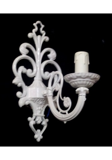 Beyaz Döküm Aplik Beyaz