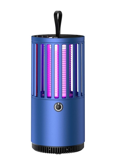 Usb Güçlü Emişli 360 Işık Dalgası İle Sivrisinek Tuzağı, Mavi Renk Seçeneği