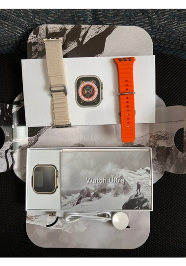 Watch 8 Ultra Gs Ultra 8 49mm Uyumlu Kasa Vidalı 2.05 Tam Ekran