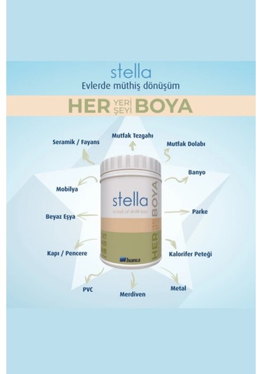Stella Su Bazlı Saf Akrilik Boya Diğer