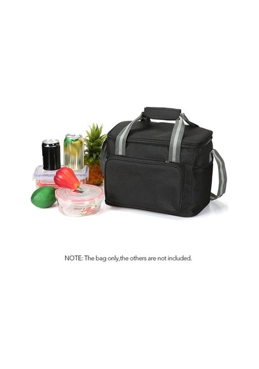 Novahub 15l Portatif Soğutucu Çanta - Seyahat, Kamp, Plaj İçin Su Geçirmez Ve Yalıtımlı Gri Gri