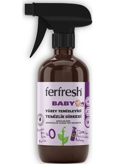 Ferfresh Baby Yüzey Temizleyici Temizlik Sirkesi 450 Ml 3'lü Set