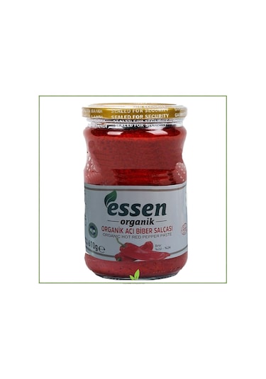 Essen Organik Acı Biber Salçası 610 G