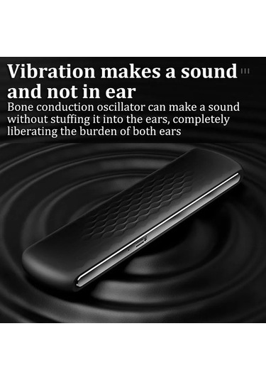 Dm Ses Geçirmez Ağrısız Kemik İletimli Taşınabilir Uyku Hoparlörü - Beyaz Gürültü Uyku Yardımcısı Beyaz Beyaz