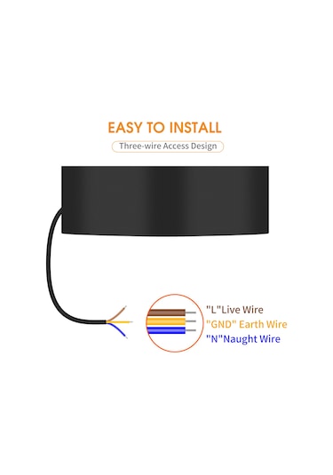 Mufunye Dış Mekan Duvar Aydınlatma - Ip65 Su Geçirmez Alüminyum Led Duvar Lambası Beyaz