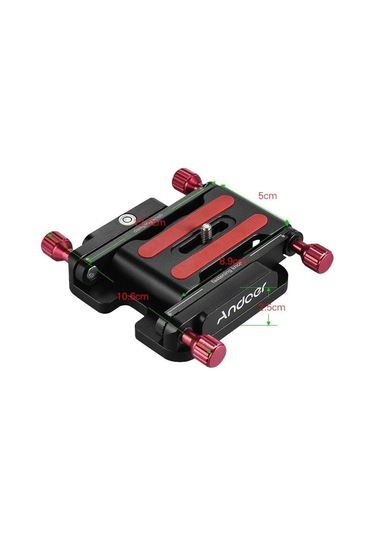 Andoer D5092 Z-5 Z-tilt Kafalı Katlanır Hızlı Bırakma Plakası