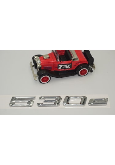 Bmw 530E Bagaj Krom Metal 3M 3D Yazı Logo (527710216)
