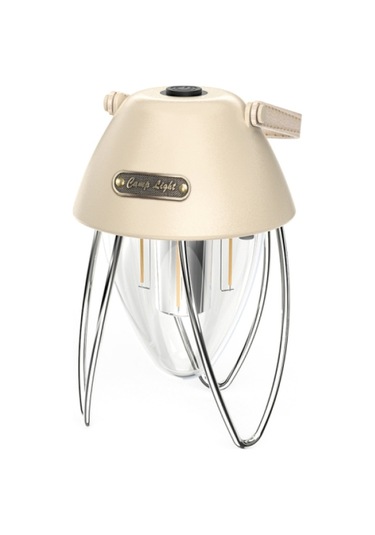 Panther Usb Şarjlı Deri Askılı Kamp Lambası Ptt-aybk Çok Renkli