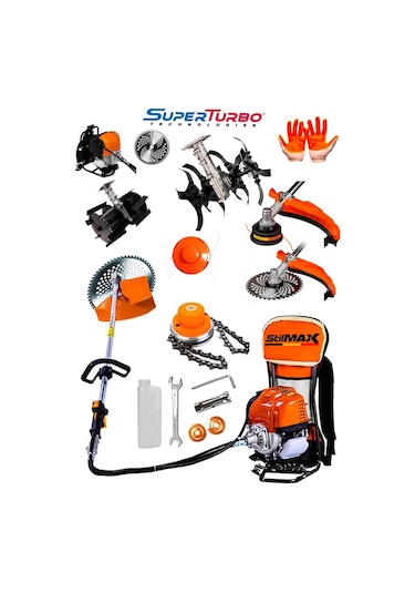 Stilmax Stl202t Arazi Seti 20hpx Sırt Tipi Tırpan + Çift Çapa Seti