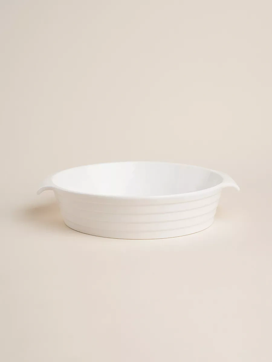 Sl Home Seramik Fırın Kabı 2,2 L 201319582 Beyaz